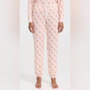 New Honeydew Star Seeker Pink Cozy Lounge Bottoms